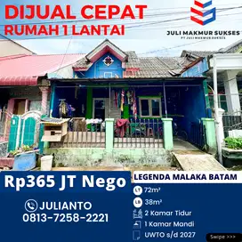 Dijual CEPAT Rumah di Legenda Malaka Batam Center