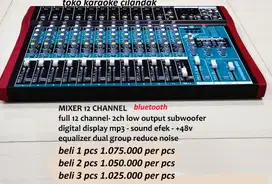 MIXER 12CH MURAH PROMO