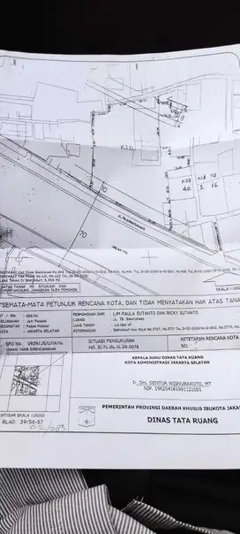 Dijual Tanah SHM Luas 7000 Meter Strategis Jalan TB Simatupang Jaksel