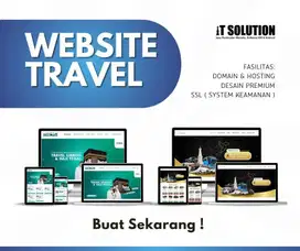 WEBSITE TRAVEL TOUR WISATA RESPONSIVE GARANSI