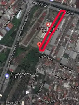 DIJUAL TANAH KOMERSIAL AREA SURABAYA TIMUR LOKASI BAGUS