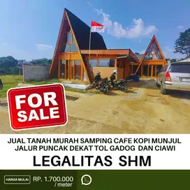 Jual cepat tanah kavling di puncak Bogor