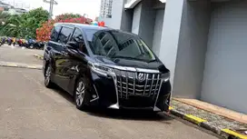 Toyota Alphard 2.5 G ATPM Facelift Black on Beige 2018 2019