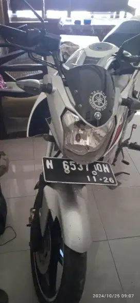 Yamaha Vixion 2015 lengkap plat N kota prob