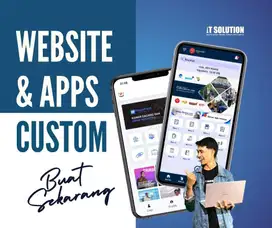 WEBSITE APLIKASI CUSTOM SESUAI KEBUTUHAN BISNIS LENGKAP