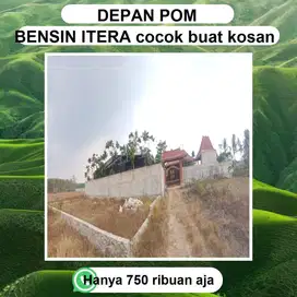 TANAH ITERA DEPAN POM BENSIN DJUAL MURAH