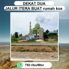 KAVLING ITERA DDEKAT DUA JALUR DAN PERUM POLDA DJUAL MURAH