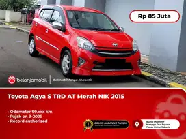 [ PAJAK ON 9-2025 ] Toyota Agya S TRD AT Merah