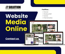 WEBSITE APLIKASI MEDIA ONLINE PROFESIONAL TERPERCAYA