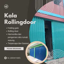 Rolling door folding hate murah berkualitas dan bergaransi, servis bsa