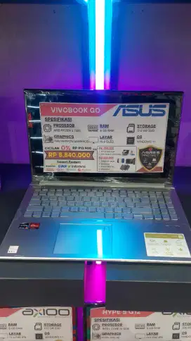 KREDIT ASUS VIVOBOOK GO E1504FA AMD RYZEN 3-7320U 8/512GB WIN11 15,6IN