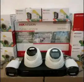 Jual kamera Cctv Hikvision 2mp plus Pasang