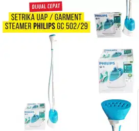 SETRIKA UAP / GARMENT STEAMER PHILIPS GC 502/29 Setrika Uap