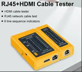 LAN TESTER RJ45 + RJ11 + HDMI