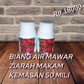 Biang air mawar 50 mili untuk 10 liter