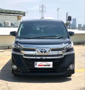 Toyota Vellfire 2.5 G Tahun 2016 Automatic Hitam