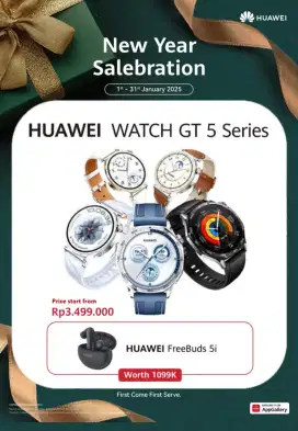 HUAWEI WATCH GT 5 46 MM BLUE FREE FreeBuds 5i