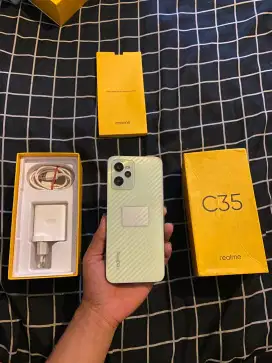 Realme C35 4 128gb Second Normal