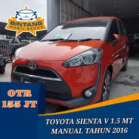 TOYOTA SIENTA V 1.5 MT MANUAL 1500 CC BENSIN TAHUN 2016