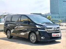 Toyota Vellfire 2.5 G Tahun 2016 Automatic Hitam