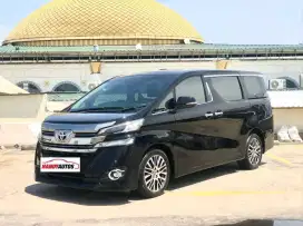 Toyota Vellfire 2.5 G Tahun 2016 Automatic Hitam