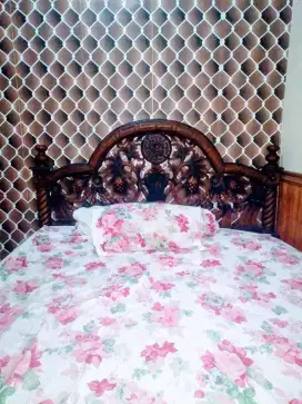 Dipan jati + springbed