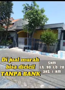 Rumah Murah Bisa Dicicil Tanpa Bank