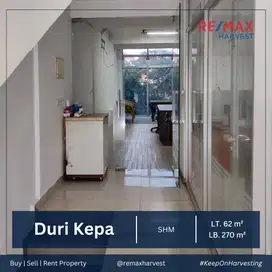 Dijual/Disewakan Ruko Murah Strategis, Ex Kantor Duri Kepa