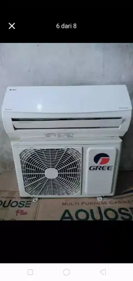 Dijual ac merk gree 1/2 pk bekas/second