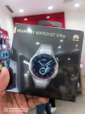 Huawei Watch GT5 Pro Titanium kredit 0% hingga 24 Bln Gratis buds5i45