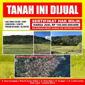 Jual Tanah Pribadi dan kami jual murah karena butuh dana cepat