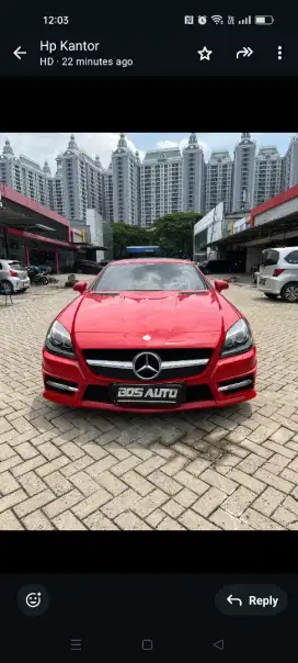 Mercedes Benz SLK 250 AMG 2012