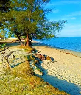 Dijual Tanah Kavling Depan Pantai Luas 4Ha Harga Menarik Di Belitung.