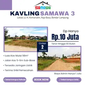 kavling dekat kampus Unila dan Polinela Lampung