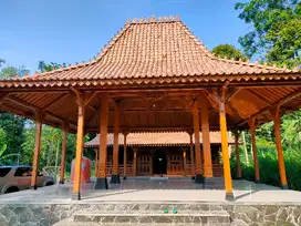 Pendopo Joglo Kayu Jati, Rumah Joglo Gebyok Ukir dan Limasan Jati