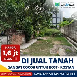 TANAH STRATEGIS DI DEPAN KAMPUS UIN BANDAR LAMPUNG