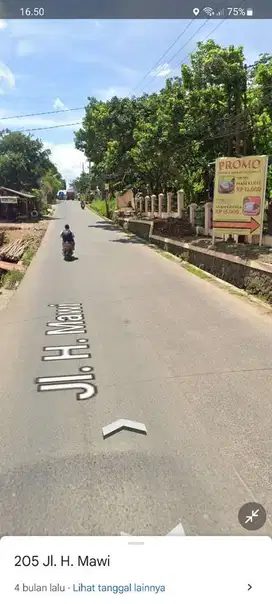 Dijual tanah di jalan haji mawi parung