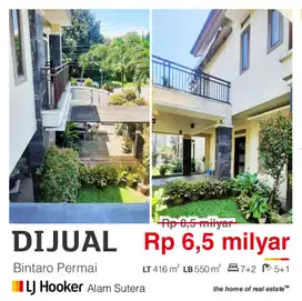 ( Yoy ) Rumah Hoek di Kompleks Bintaro Permai, Jakarta selatan area