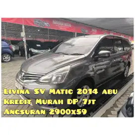 Livina SV Matic 2014 Abu-abu Jaminan Original