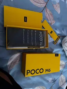 Handphone Xiaomi Poco M6 8/256GB Silver