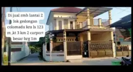 Dijual rumah lokasi strategis Gendongan colomadu Karanganyar