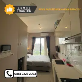 Sewa apartemen harian treepark bsd