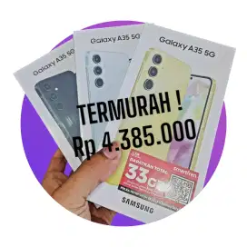 TERMURAH & NEW ! SAMSUNG A35 256GB ! BONUS HEADSET