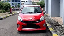 Toyota Agya 1.0 S TRD Matic Merah NIK 2015 KM 99rb Record AUTHORIZED