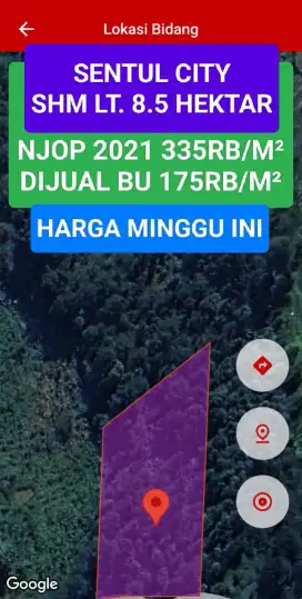 DEKAT SENTUL CITY SHM 175RBM² HARGA 70 PERSEN NJOP 2025 JUAL CEPAT BU