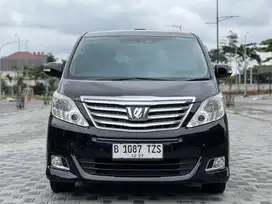 TERMURAH !!! TOYOTA ALPHARD G ATPM 2.4 2012 Hitam