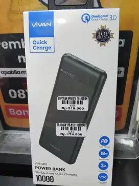 PB VIVAN PVB-M10 10000Mah | ATLANTIS DAHSYAT