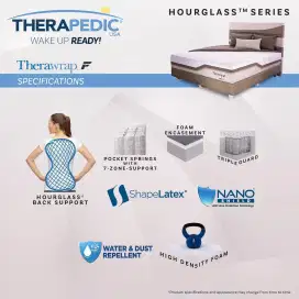 SPRINGBED THERAPEDIC USA PROMO KREDIT BUNGA 0%