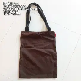 TAS TOTE BAG  KAIN PERCA TAS TOTE BAG PERCA TAS PERCA BATIK