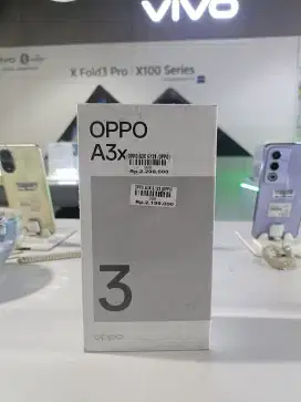 oppo A3x 6/128 garansi resmi 1tahun atlantis dahsyat